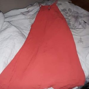 Orange sundress